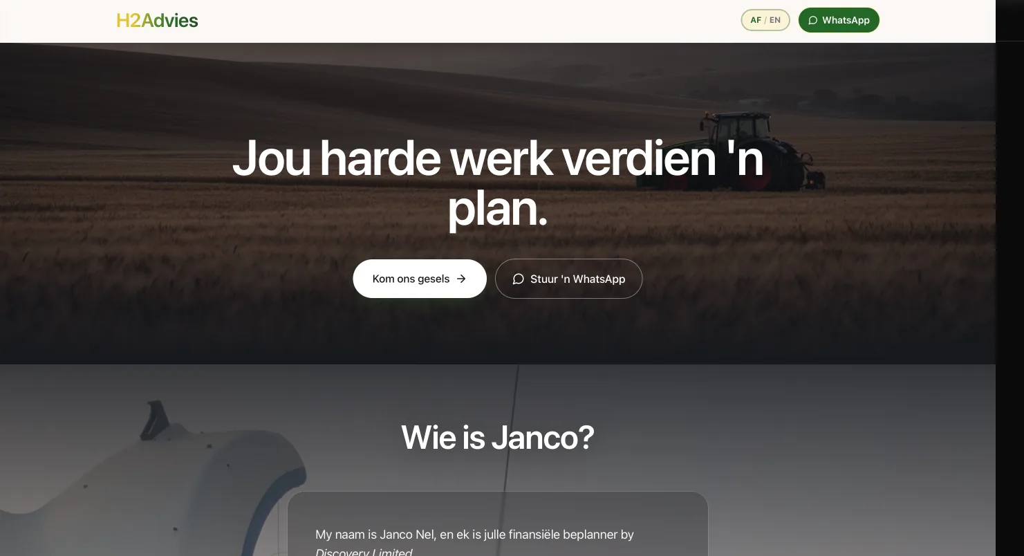 H2Advies screenshot